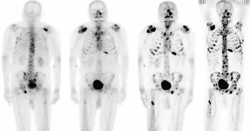 Bone scan progression of metastatic bone disease