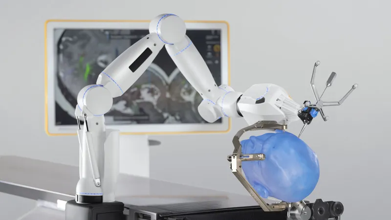 Robotic arm with surgical navigation system