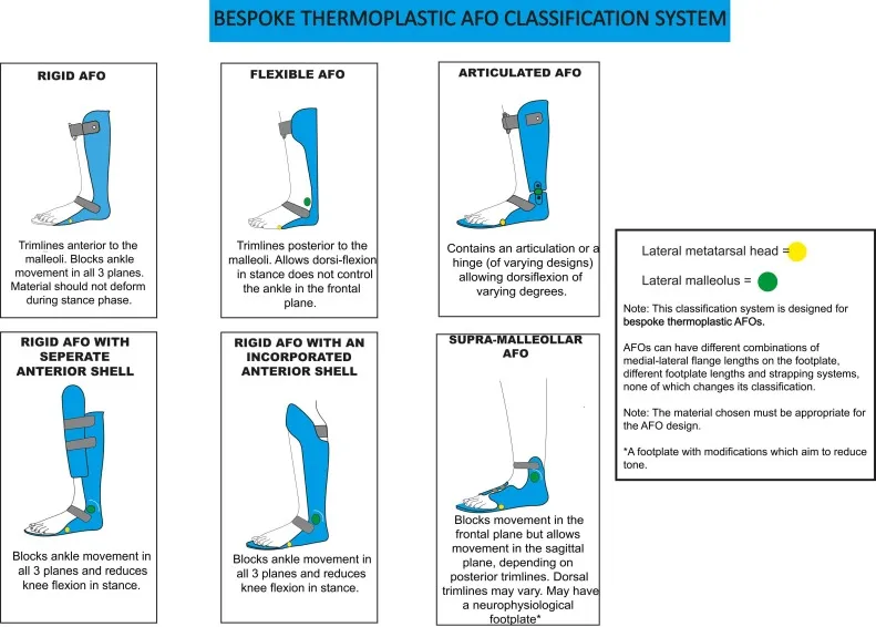 Bespoke Thermoplastic AFO Classification System