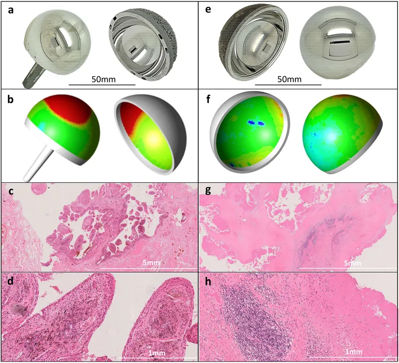 ALVAL histology with perivascular lymphocytic infiltrate