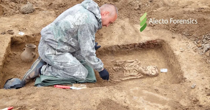Forensic excavation of human remains