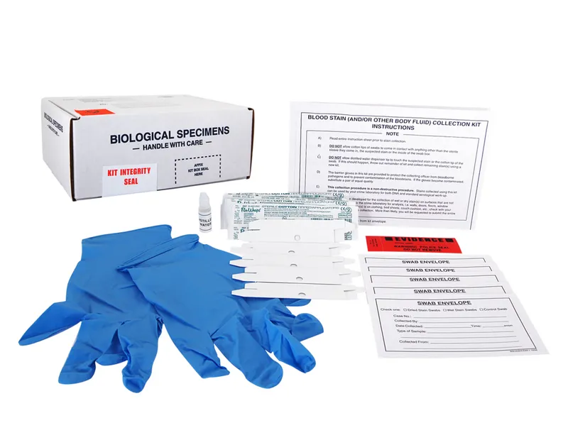 Forensic evidence collection kit