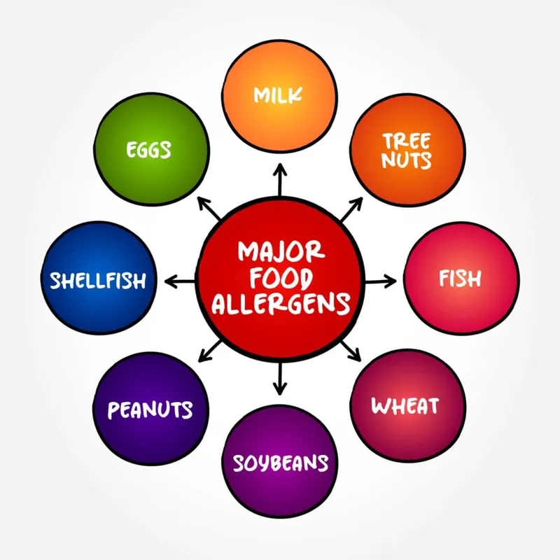 Common Food Allergens and Reactions