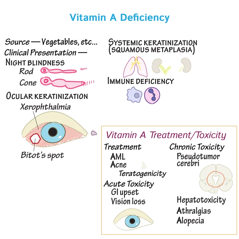 Vitamin A Deficiency Clinical Presentation