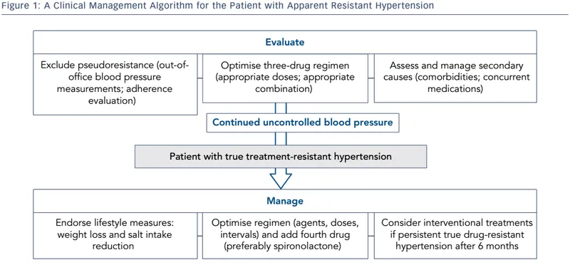 Resistant Hypertension Management Algorithm