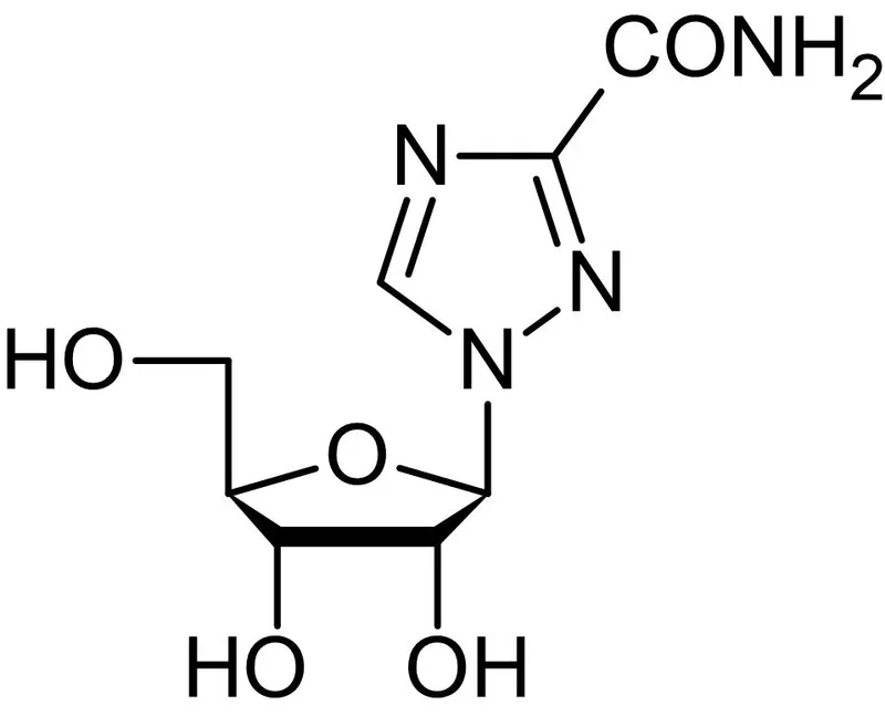 Ribavirin chemical structure