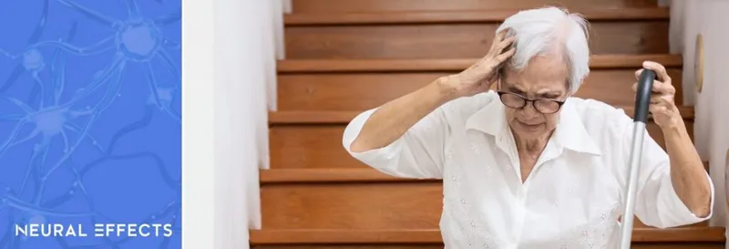 Elderly patient experiencing dizziness