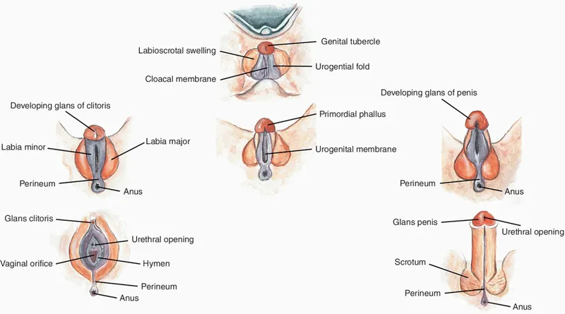 External Genitalia Development from Indifferent Primordia
