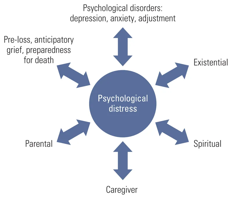 Sources of psychological distress at end of life