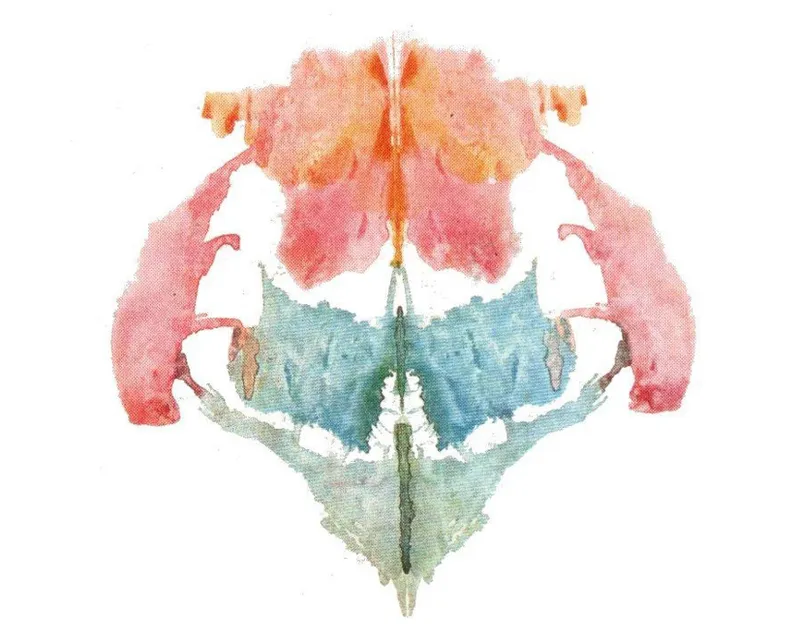 Rorschach Inkblot Example
