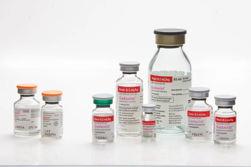 MRI Contrast Agent Vials