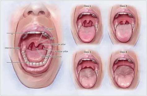 Mallampati Airway Classification and Oral Anatomy