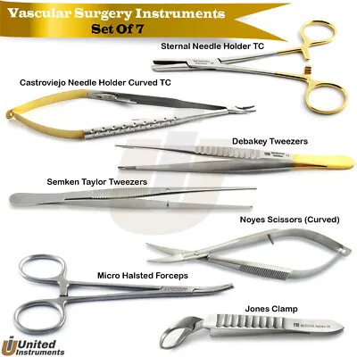 Common microsurgical instruments