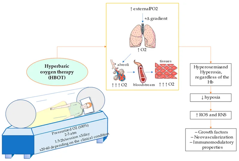 Hyperbaric Oxygen Therapy: Mechanism and Effects