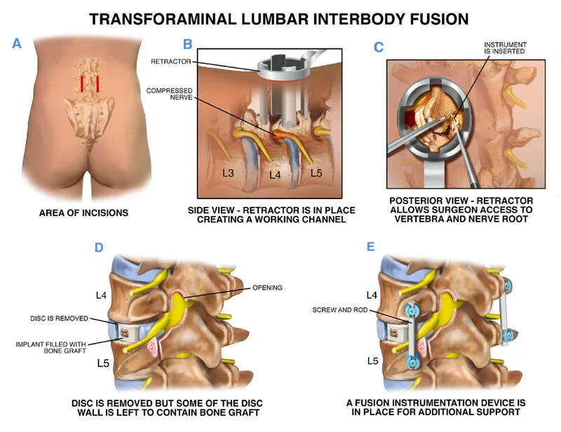 Transforaminal Lumbar Interbody Fusion (TLIF) Procedure