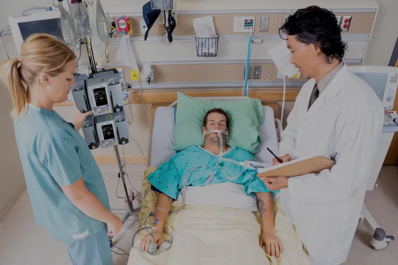 IV antibiotic infusion pump showing precise dosing for critically ill patient
