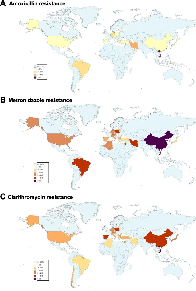 carbapenemase resistance map
