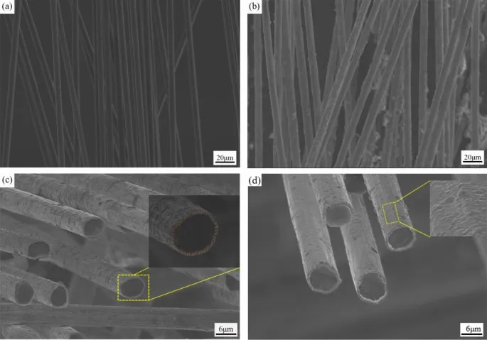Microscopic view of carbon fiber composite structure in prosthetic components