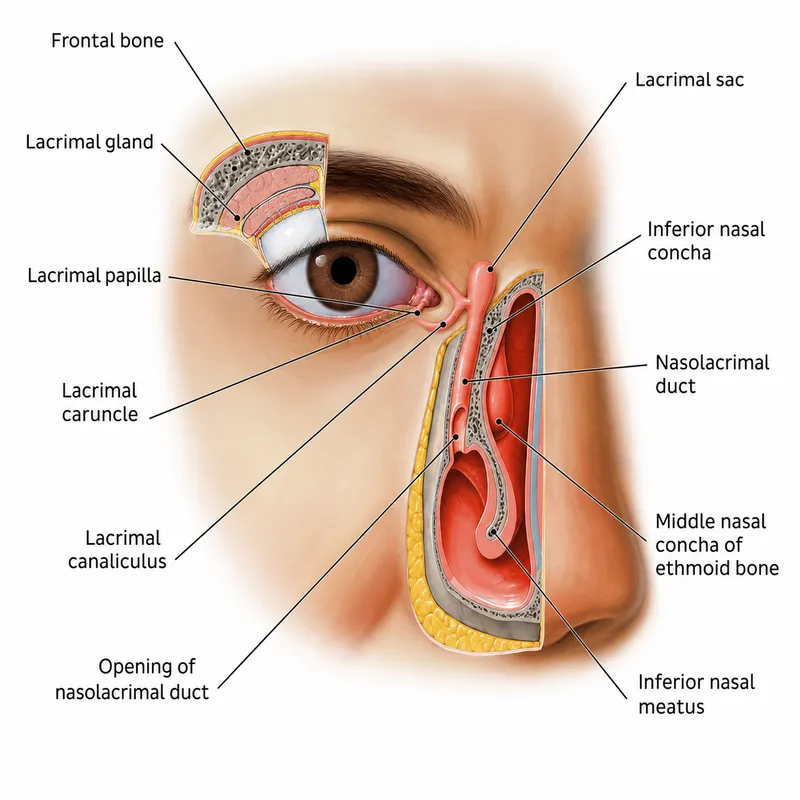 Lacrimal Apparatus Anatomy