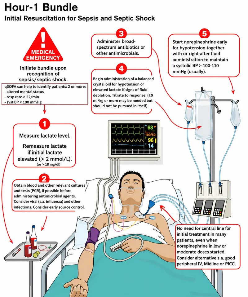 Surviving Sepsis Campaign Hour-1 Bundle