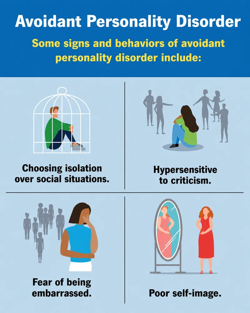 Avoidant Personality Disorder: Signs and Behaviors