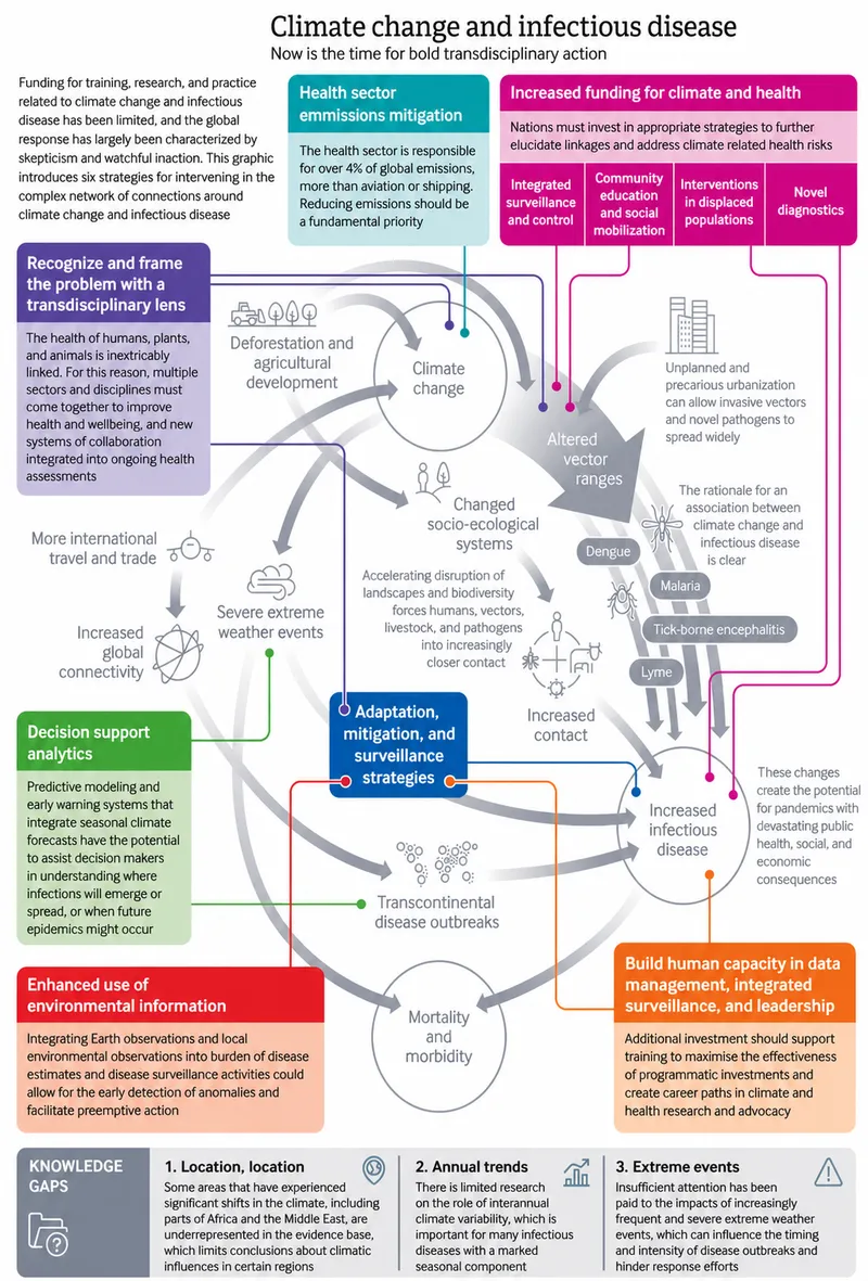 Climate Change and Infectious Disease Strategies