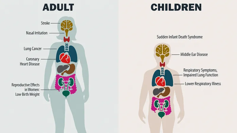 Health effects of secondhand smoke
