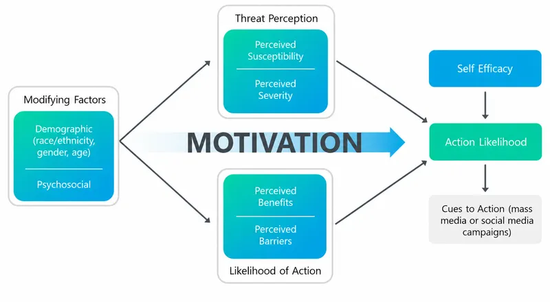 Health Belief Model Diagram