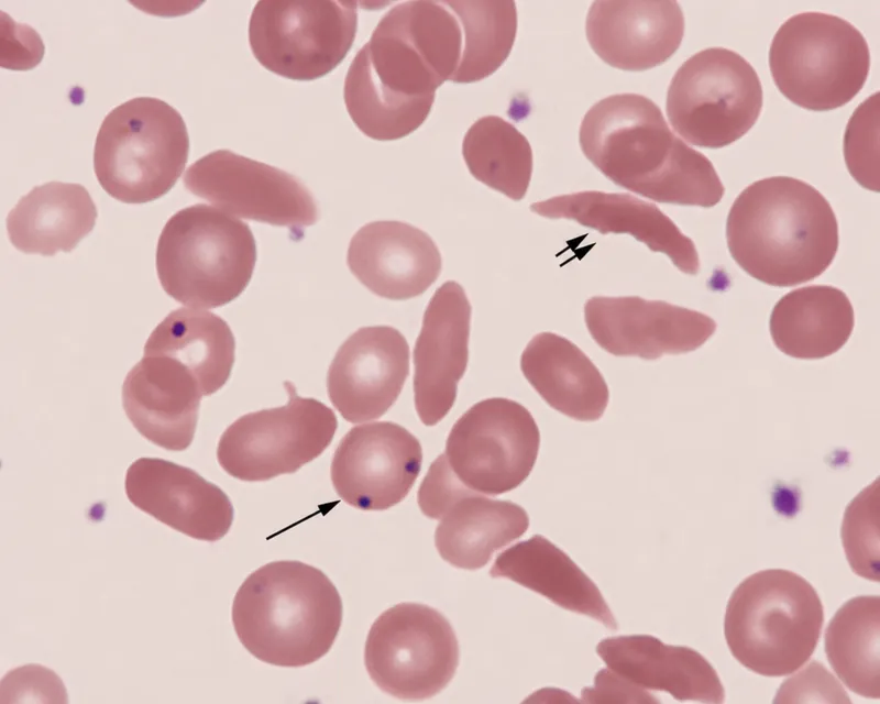 Sickle cell anemia peripheral smear