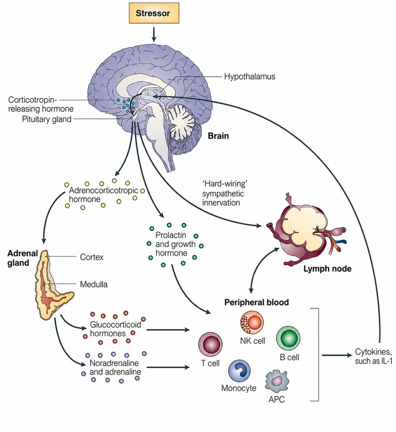 Stress Response: HPA, SAM, and Immune System