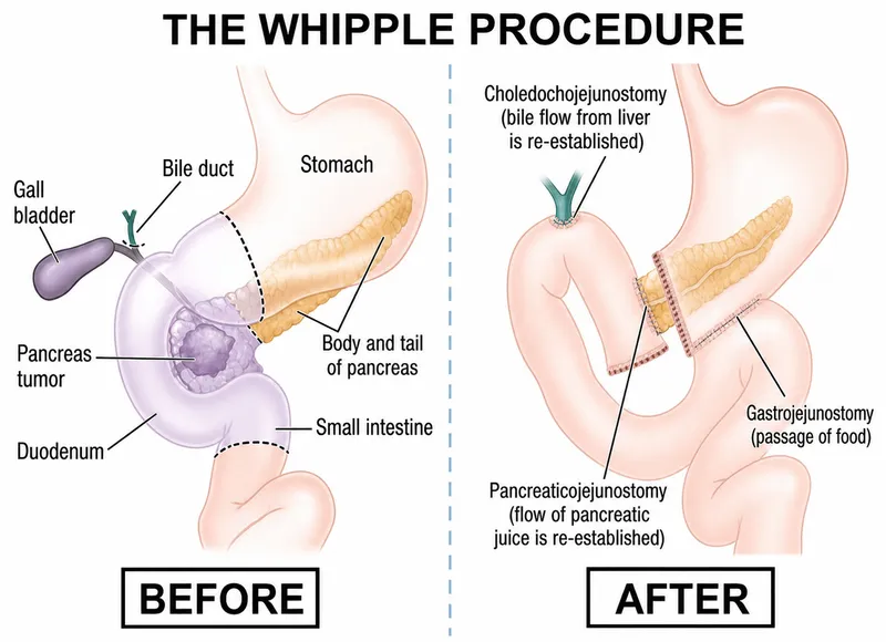 Whipple Procedure: Before and After