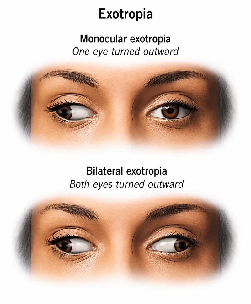 Monocular and Bilateral Exotropia