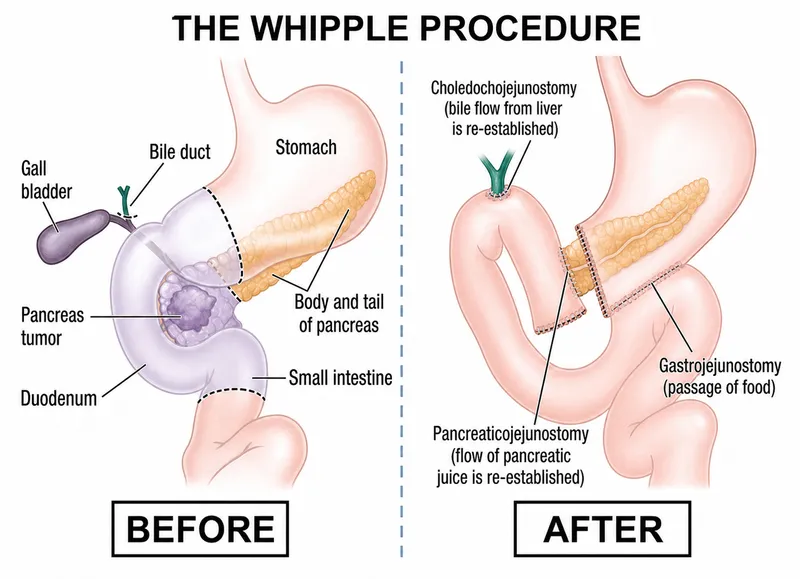 Whipple Procedure: Before and After
