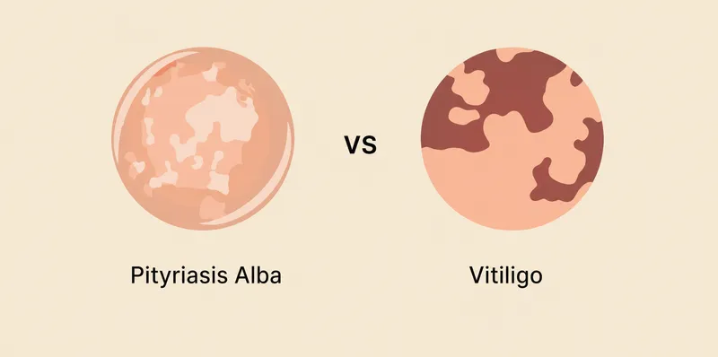 Pityriasis Alba vs Vitiligo Comparison