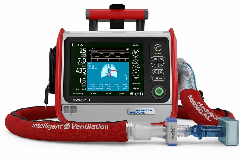 Portable ventilator for critical care transport