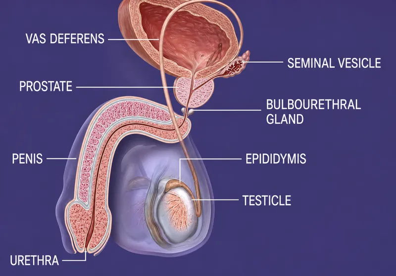 Male Reproductive System Anatomy
