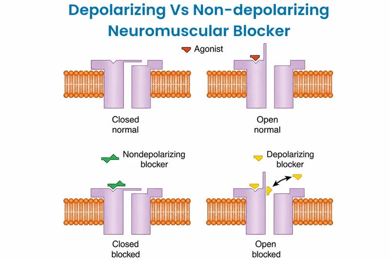 Depolarizing vs Non-depolarizing Neuromuscular Blockers