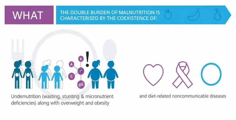 Double Burden of Malnutrition in India