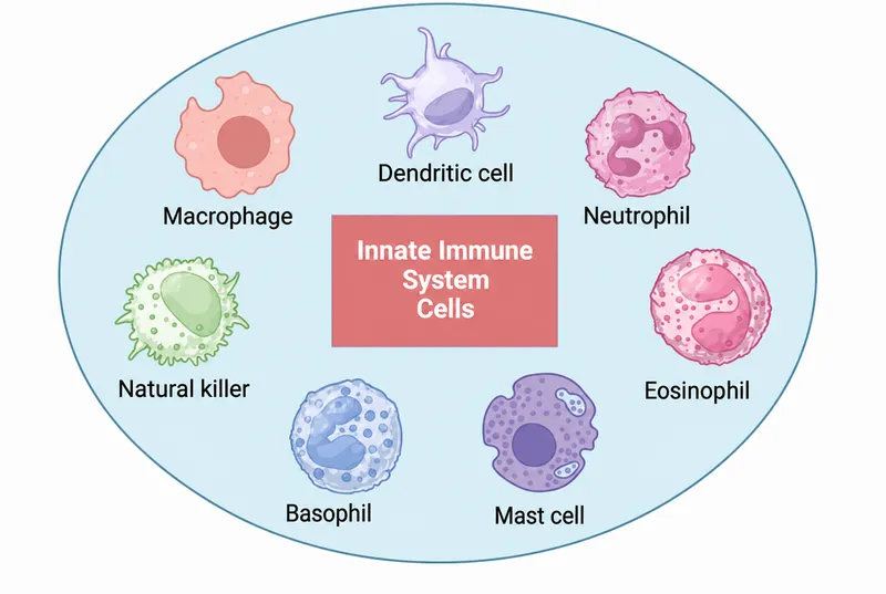 Innate Immune System Cells Diagram