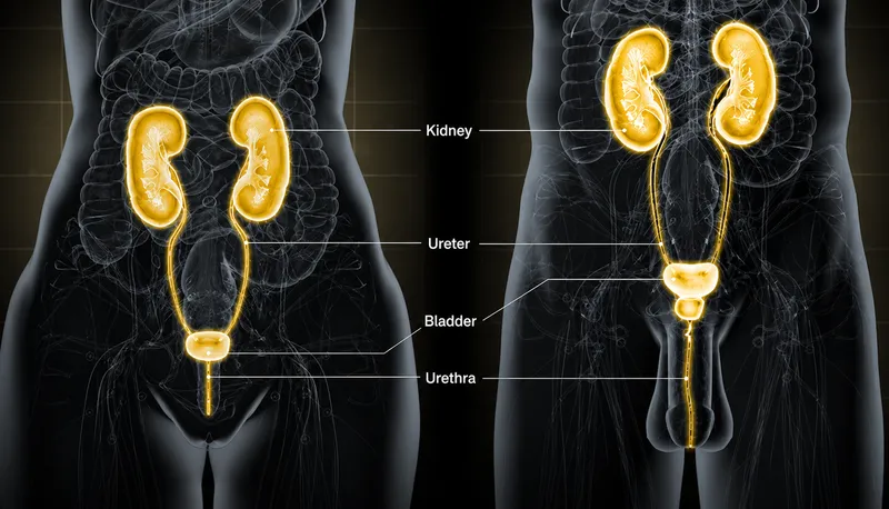 Female and Male Urinary Tracts