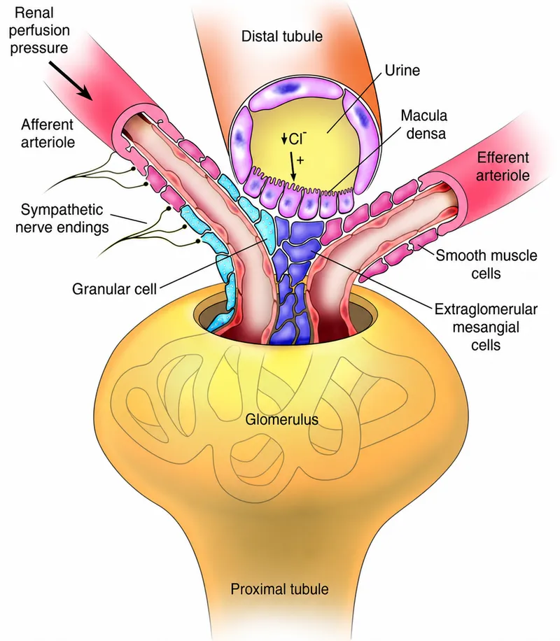 Juxtaglomerular Apparatus Anatomy