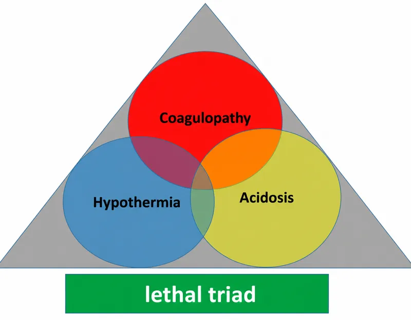 Lethal Triad of Trauma: Acidosis, Hypothermia, Coagulopathy