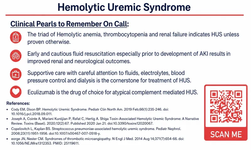 HUS Clinical Pearls