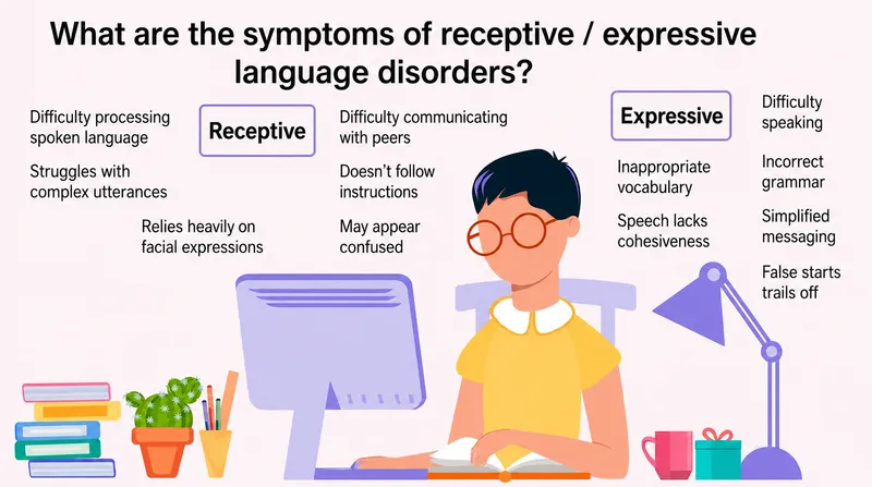 Receptive vs. Expressive Language Disorder Symptoms