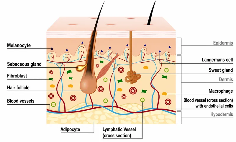 Skin Structure Diagram