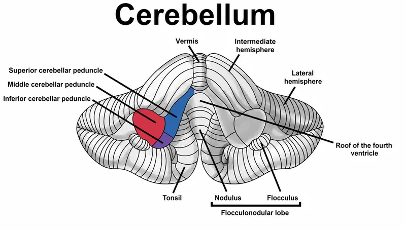Cerebellum: Lobes, Vermis, Hemispheres, and Peduncles