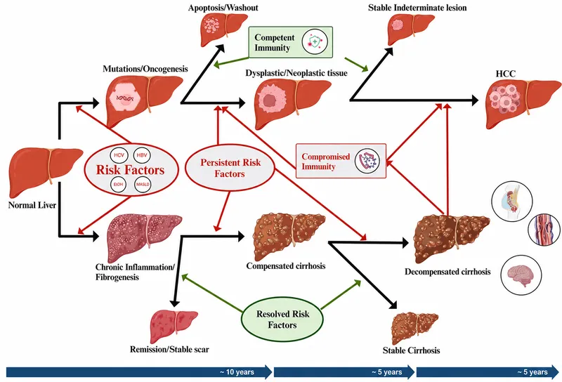 Pathways to Hepatocellular Carcinoma