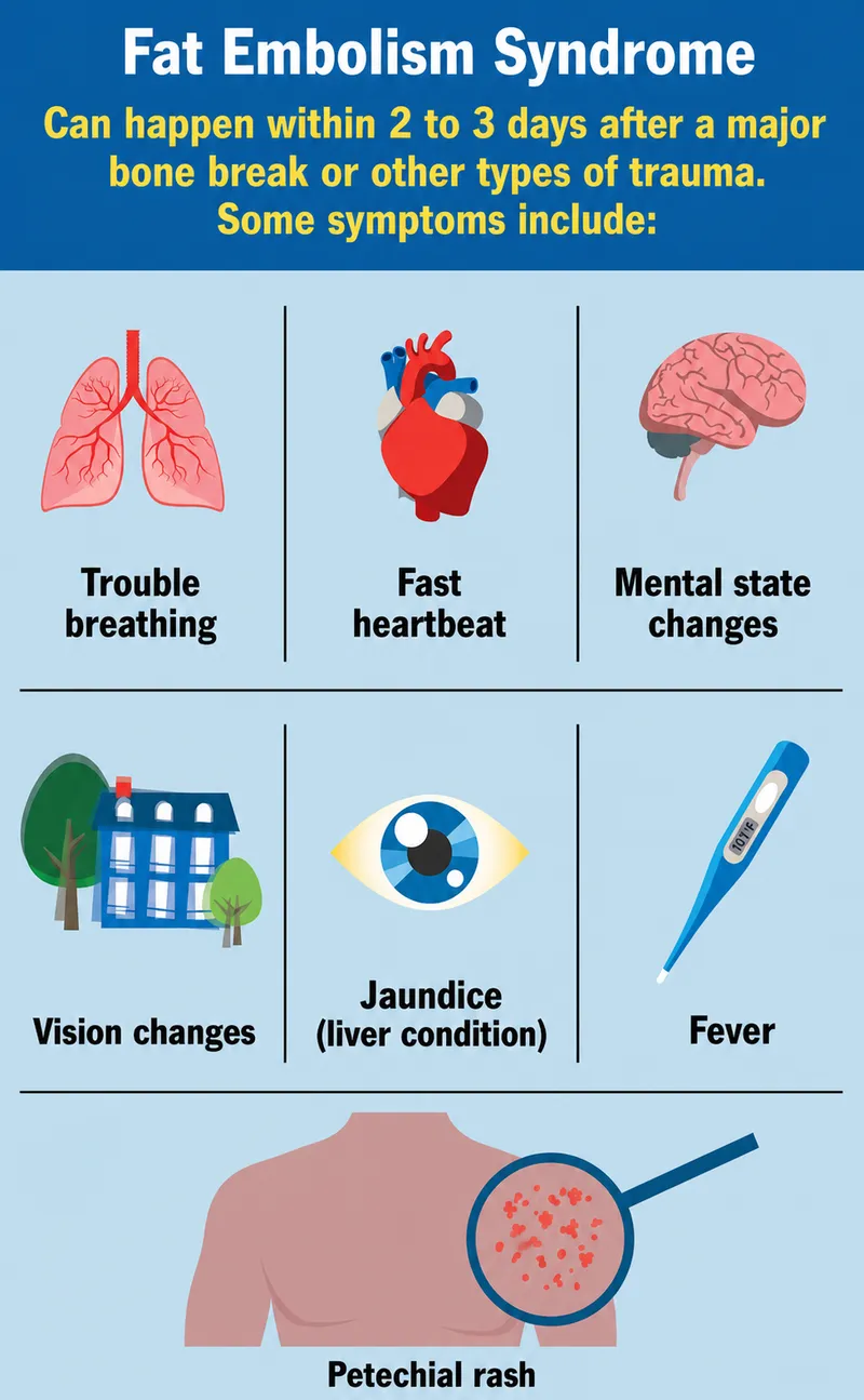 Fat Embolism Syndrome Symptoms