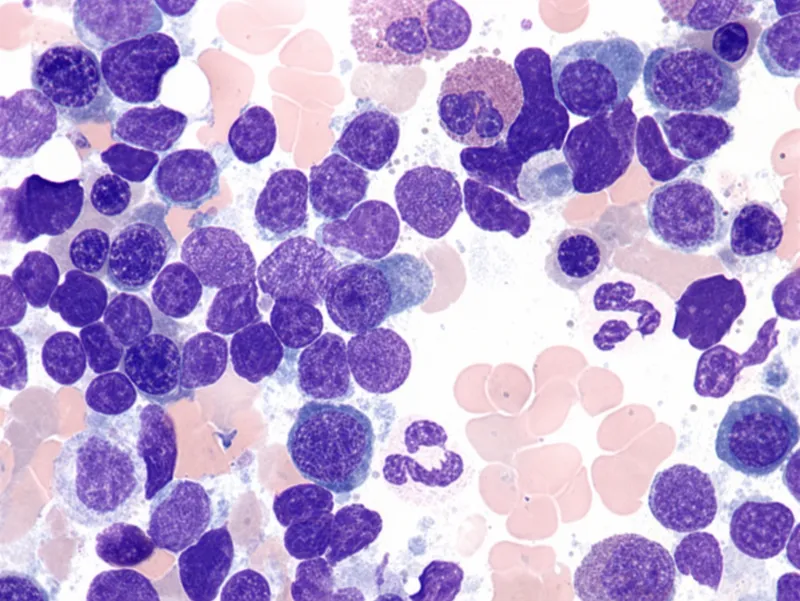 Bone marrow lymphoplasmacytic infiltrate
