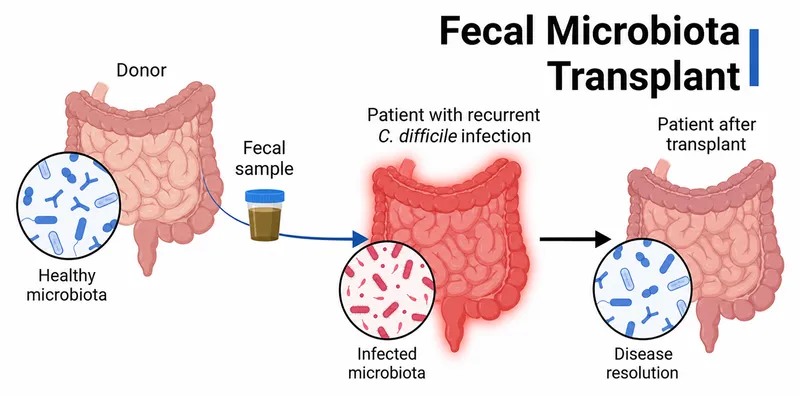Fecal Microbiota Transplant for C. difficile